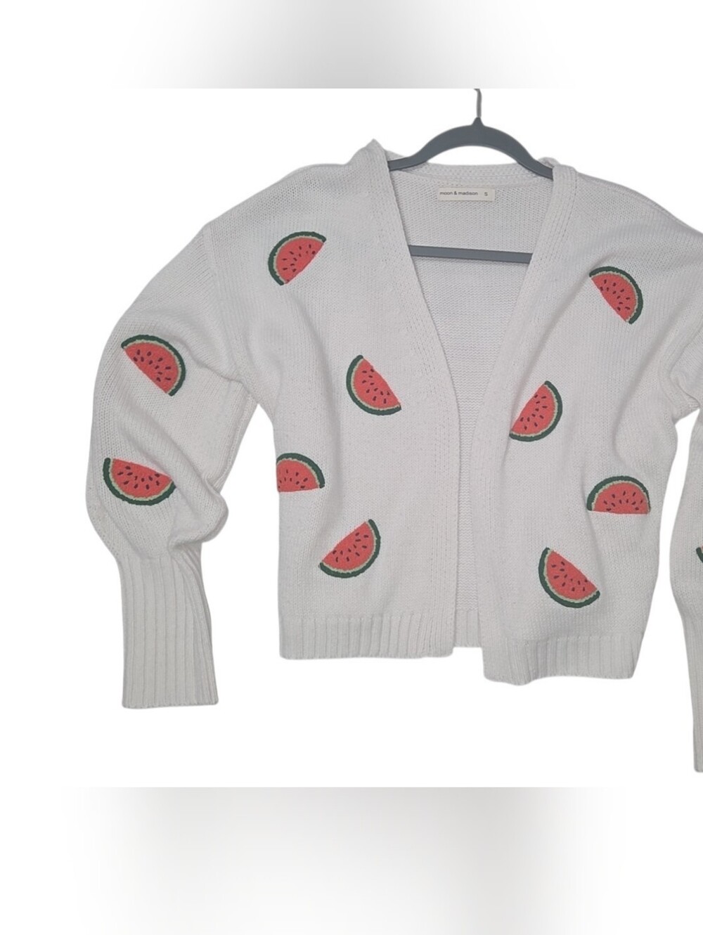 Watermelon Sweater Moon & Madison Size Small